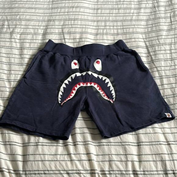 Men’s bape classic shorts navy blue - Picture 2 of 4